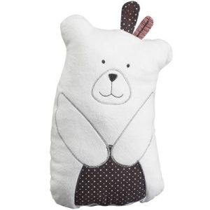 achetez Coussin ours Timouki (18 x 30 cm) Sauthon au meilleur prix en promo
