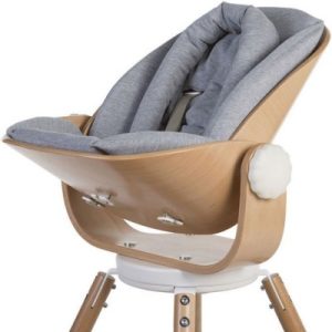 achetez Coussin réducteur naissance pour chaise haute Evolu Newborn gris Childhome au meilleur prix en promo