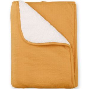 achetez Couverture Pady chaude Cadum ocre jaune (75 x 100 cm) Bemini au meilleur prix en promo