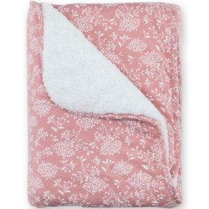 achetez Couverture Pady chaude rose à fleurs Idyle (75 x 100 cm) Bemini au meilleur prix en promo