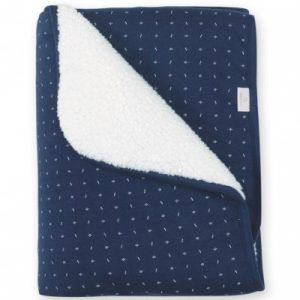 achetez Couverture Pady réversible bleu marine (75 x 100 cm) Bemini au meilleur prix en promo