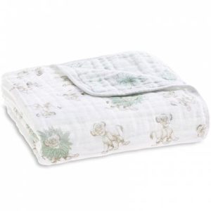 achetez Couverture de rêve Dream Blanket Le roi lion (120 x 120 cm) aden + anais au meilleur prix en promo