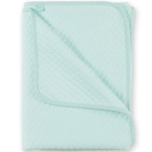 achetez Couverture en coton Kilty vert d'eau (75 x 100 cm) Bemini au meilleur prix en promo