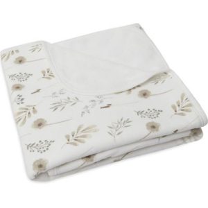 achetez Couverture en coton Wild Flowers (75 x 100 cm) Jollein au meilleur prix en promo