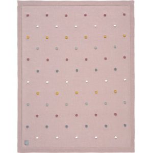 achetez Couverture en coton bio Cozy Home Rose (80 x 110 cm) Lässig au meilleur prix en promo