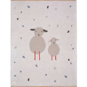 achetez Couverture en coton bio Tiny Farmer (75 x 100 cm) Lässig au meilleur prix en promo