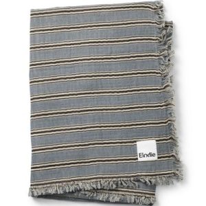 achetez Couverture en coton froissé Sandy stripe (75 x 100 cm) Elodie Details au meilleur prix en promo