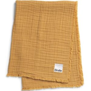 achetez Couverture en coton froissé jaune Gold (70 x 100 cm) Elodie Details au meilleur prix en promo