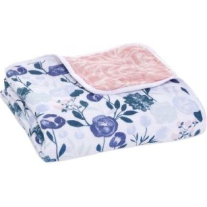 achetez Couverture en mousseline de coton Flowers bloom (112 x 112 cm) aden + anais au meilleur prix en promo