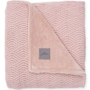 achetez Couverture en tricot rose pâle (75 x 100 cm) Jollein au meilleur prix en promo