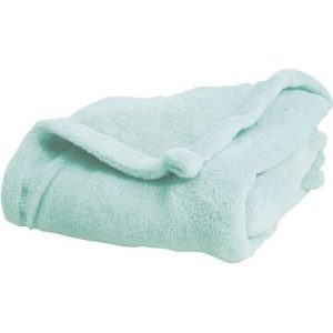 achetez Couverture microfibre Microlon vert d'eau (75 x 100 cm) Domiva au meilleur prix en promo