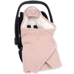 achetez Couverture nomade Biside vieux rose blush pady Bemini au meilleur prix en promo