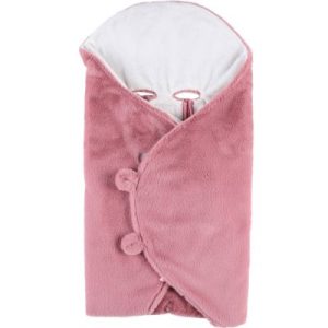 achetez Couverture nomade en fausse fourrure rose Mix & Match (64 cm) Noukie's au meilleur prix en promo