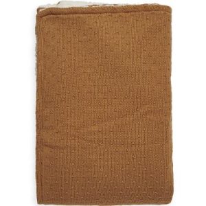 achetez Couverture polaire Bliss Knit Caramel (100 x 150 cm) Jollein au meilleur prix en promo