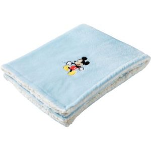 achetez Couverture polaire Mickey bleue (75 x 100 cm) Babycalin au meilleur prix en promo