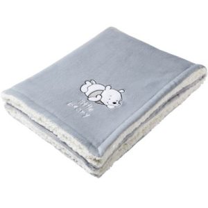 achetez Couverture polaire bébé Winnie l'Ourson grise (75 x 100 cm) Babycalin au meilleur prix en promo
