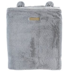 achetez Couverture polaire gris clair Mix & Match (75 x 100 cm) Noukie's au meilleur prix en promo
