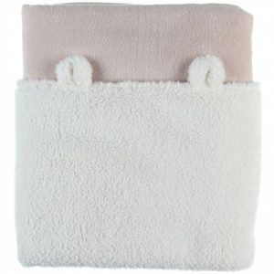 achetez Couverture sherpa Mix & Match (75 x 100 cm) Noukie's au meilleur prix en promo