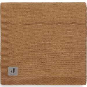 achetez Couverture tricotée Bliss Knit Caramel (100 x 150 cm) Jollein au meilleur prix en promo