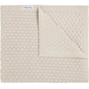 achetez Couverture tricotée Chunky en coton Sky beige (100 x 135 cm) Baby's Only au meilleur prix en promo