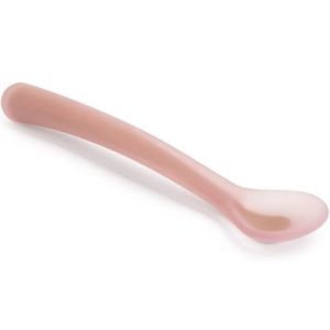 achetez Cuillère souple en silicone 1er âge Hygge Baby rose Suavinex au meilleur prix en promo