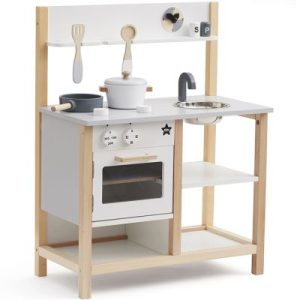 achetez Cuisine en bois blanche Kid's Concept au meilleur prix en promo
