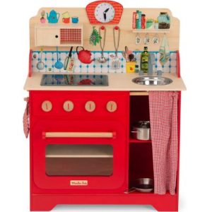 achetez Cuisine enfant rouge La Grande famille Moulin Roty au meilleur prix en promo