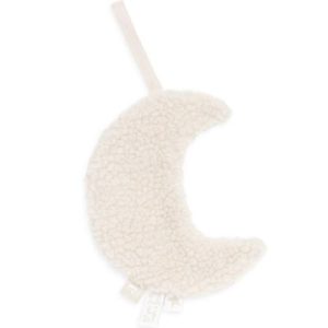achetez Doudou attache sucette Lune Nougat Jollein au meilleur prix en promo