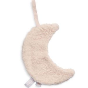 achetez Doudou attache sucette Lune pale pink rose pâle Jollein au meilleur prix en promo