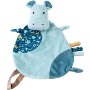 achetez Doudou attache sucette Nini l'hippo Zanimo Domiva au meilleur prix en promo