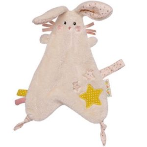 achetez Doudou attache sucette lapin Lilou et Perlin Galipette au meilleur prix en promo