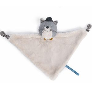 achetez Doudou chat Fernand Les Moustaches Moulin Roty au meilleur prix en promo