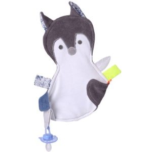 achetez Doudou étiquettes Renard bleu Kikadu au meilleur prix en promo