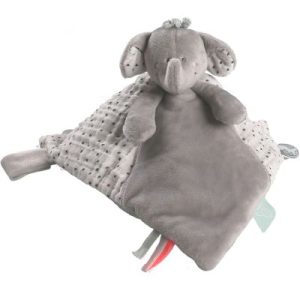 achetez Doudou marionnette Tidou Eléphant Anna & Milo Noukie's au meilleur prix en promo