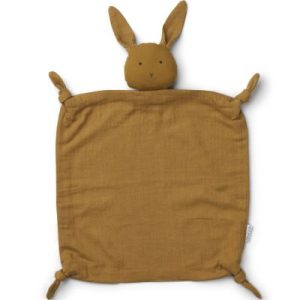 achetez Doudou plat Agnete Rabbit Golden caramel Liewood au meilleur prix en promo