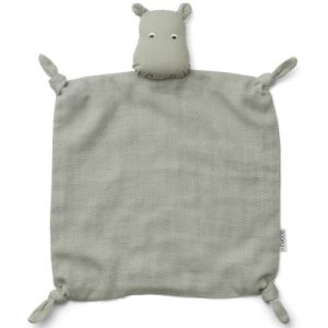 achetez Doudou plat Agnete hippo dove blue Liewood au meilleur prix en promo