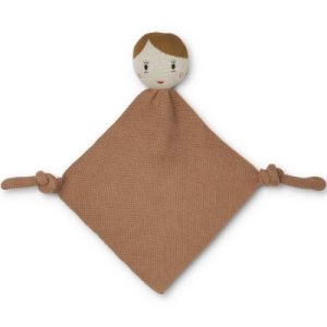 achetez Doudou plat Alfie Doll Tuscany rose multi mix Liewood au meilleur prix en promo