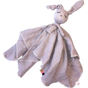achetez Doudou plat Lapin rose pâle Kikadu au meilleur prix en promo