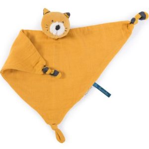 achetez Doudou plat Lulu le chat Les Moustaches Moulin Roty au meilleur prix en promo