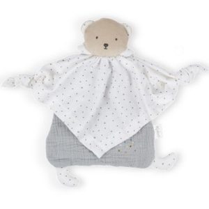 achetez Doudou plat Petit pas ourson gris Kaloo au meilleur prix en promo