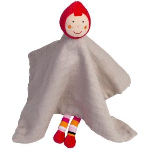 achetez Doudou plat Zaza Chaperon (34 x 34 cm) Ebulobo au meilleur prix en promo