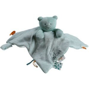 achetez Doudou plat attache sucette Iconiques Nouky mint Noukie's au meilleur prix en promo