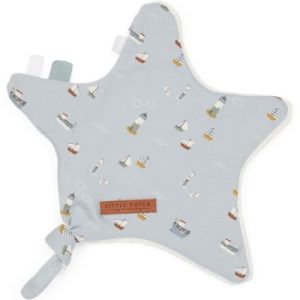 achetez Doudou plat attache sucette Sailors bay blue Little Dutch au meilleur prix en promo