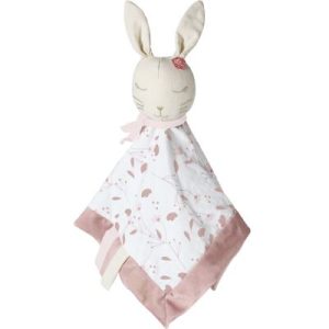 achetez Doudou plat en coton bio et lin lapin Lili Trois Kilos Sept au meilleur prix en promo