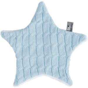 achetez Doudou plat étoile Cable Uni bleu ciel (30 cm) Baby's Only au meilleur prix en promo