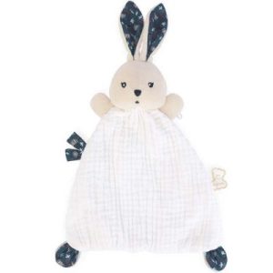achetez Doudou plat lapin blanc Nature K'doux Kaloo au meilleur prix en promo