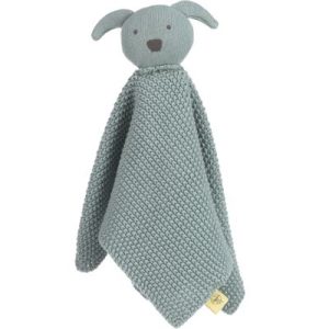 achetez Doudou plat tricoté en coton bio Little Chums chien Lässig au meilleur prix en promo