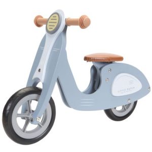achetez Draisienne scooter en bois blue Little Dutch au meilleur prix en promo