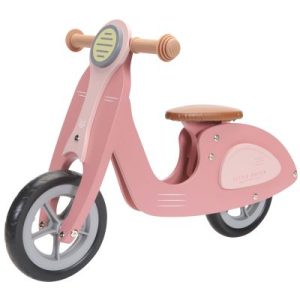 achetez Draisienne scooter en bois pink Little Dutch au meilleur prix en promo