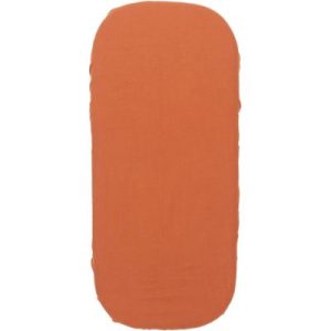 achetez Drap housse de berceau en coton bio Melody Toffee (80 x 40 cm) Nobodinoz au meilleur prix en promo